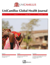 coverUGHJ. UniCamillus Global Health Journal. Vol. 1